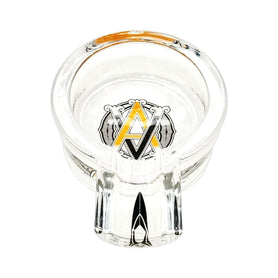 AVO Lotus Single Cigar Glass Ashtray Front View