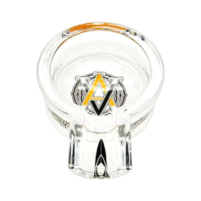 AVO Lotus Single Cigar Glass Ashtray Front View