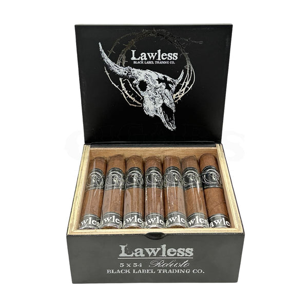 Black Label Trading Co Lawless Robusto Open Box