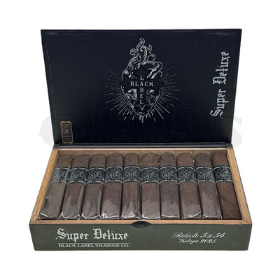 Black Label Trading Co Super Deluxe Robusto Open Box