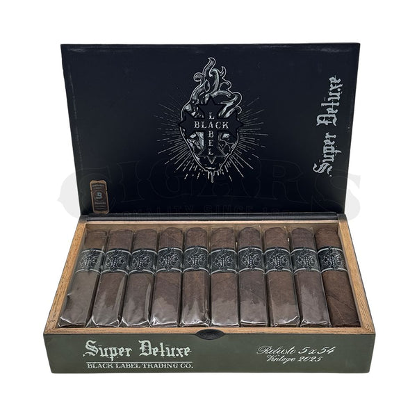 Black Label Trading Co Super Deluxe Robusto Open Box
