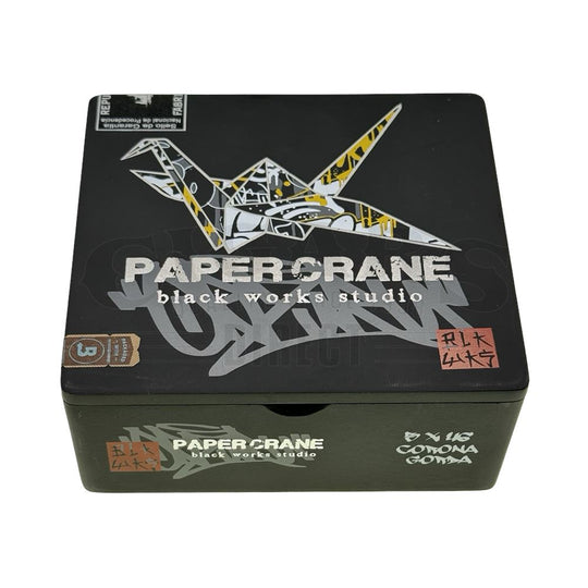Black Works Studio Paper Crane Corona Gorda Box Press