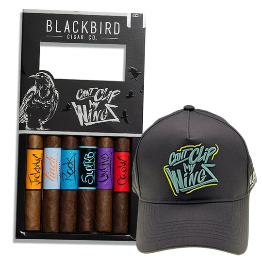 Blackbird Mix Robusto Promo 6 Pack & Hat