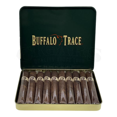 Buffalo Trace Explorers Cigarillos Open Tin of 10