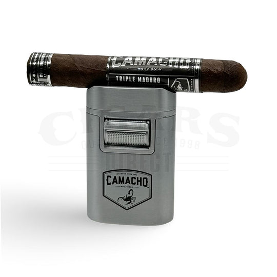 Camacho Chrome Table Top Lighter