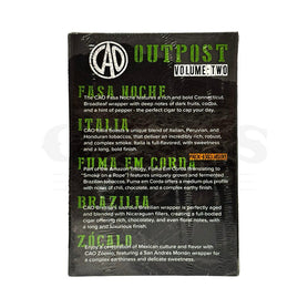CAO Outpost Volume 2 LE Sampler Back