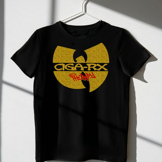 CIGARx Therapy CIGA-RX Clan Crew Neck T-Shirt