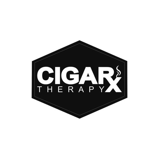 CIGARx Therapy White on Black PVC Patch