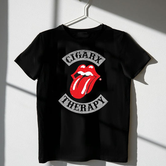 CIGARx Therapy Tongue & Lips Crew Neck T-Shirt