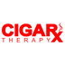CIGARx Black w/ Red Logo V-Neck T-Shirt