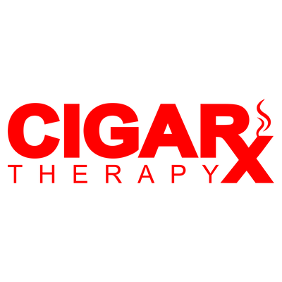 CIGARx Black w/ Red Logo V-Neck T-Shirt