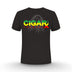 Black w/ Reggae Rasta Logo Crew Neck T-Shirt