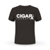 CIGARx Black w/ White Logo Crew Neck T-Shirt