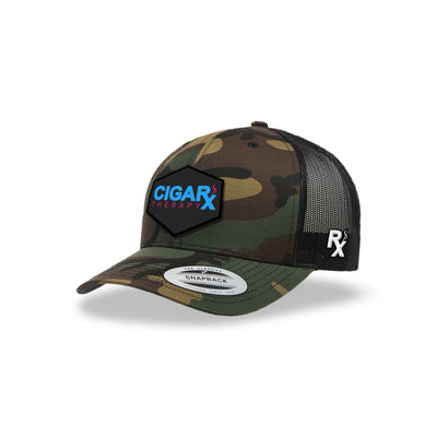 Camo Curved Trucker with Miami Edition Patch