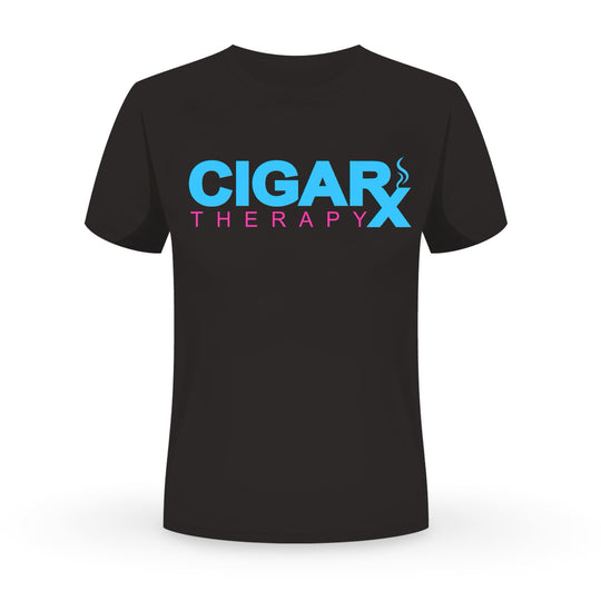 CIGARx MIAMI Black Crew Neck T-Shirt