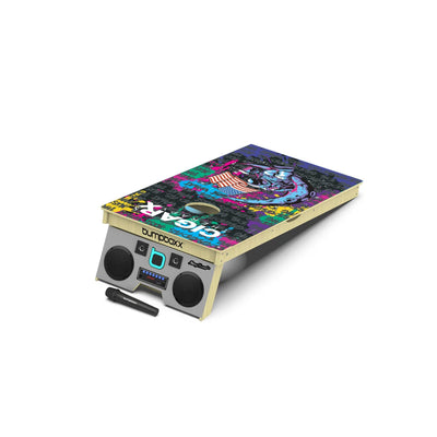 CIGARx Pro Cornhole Moon Tag BT Bumpboxx Set Crescent Moon