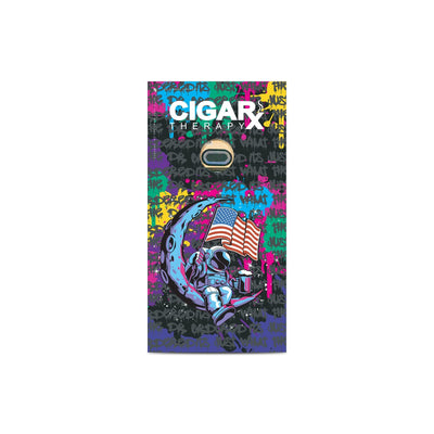 CIGARx Pro Cornhole Moon Tag BT Bumpboxx Set Crescent Moon Design