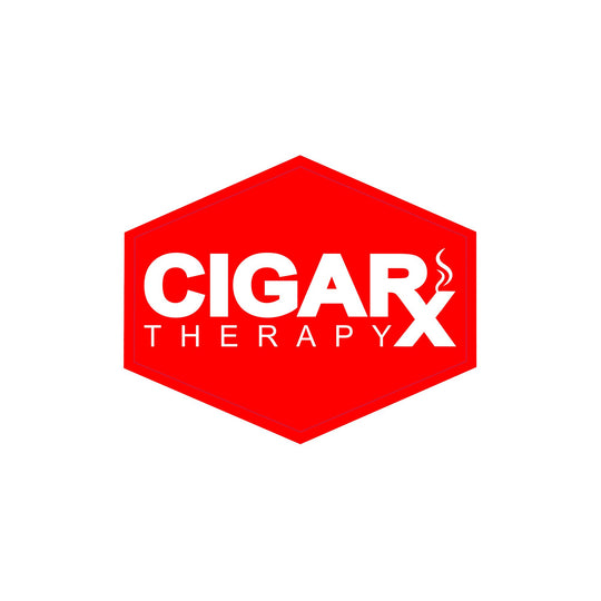 CIGARx Therapy White on Red PVC Patch