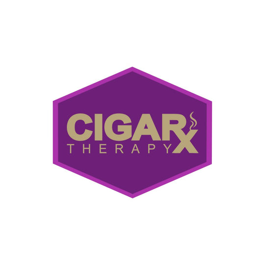 CIGARx Therapy Gold on Purple PVC Patch