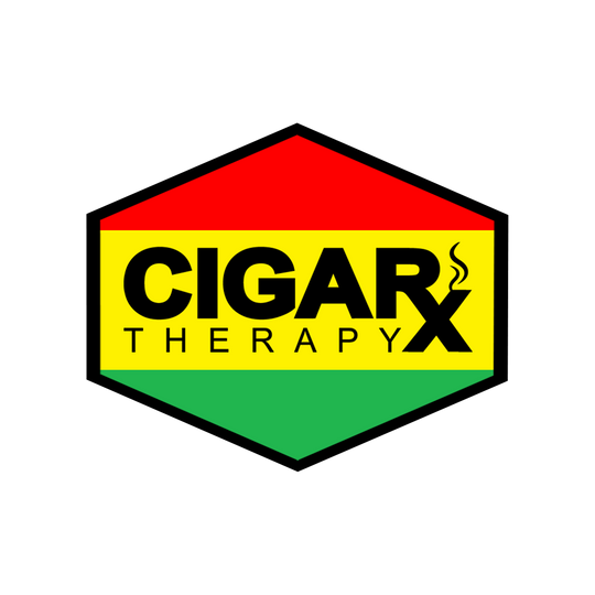 CIGARx Therapy Reggae Rasta Red Yellow Green PVC Patch