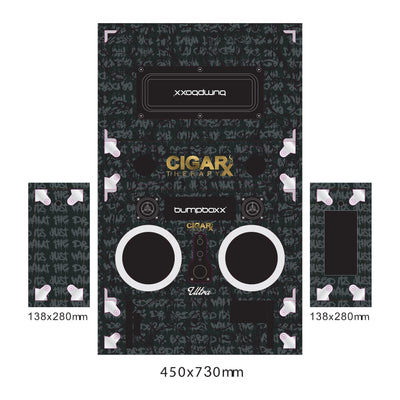 CIGARx Ultra+ Black n Gold BT Bumpboxx