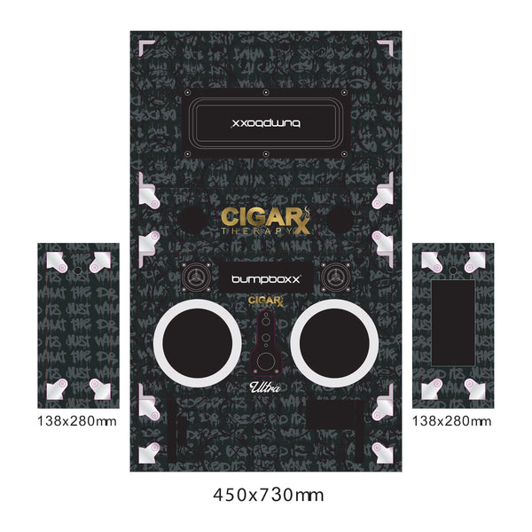 CIGARx Ultra+ Black n Gold BT Bumpboxx