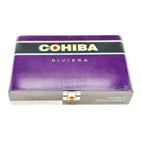 Cohiba Riviera Lancero Closed Box