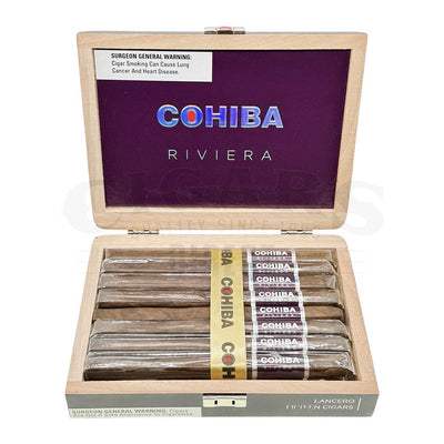Cohiba Riviera Lancero Open Box