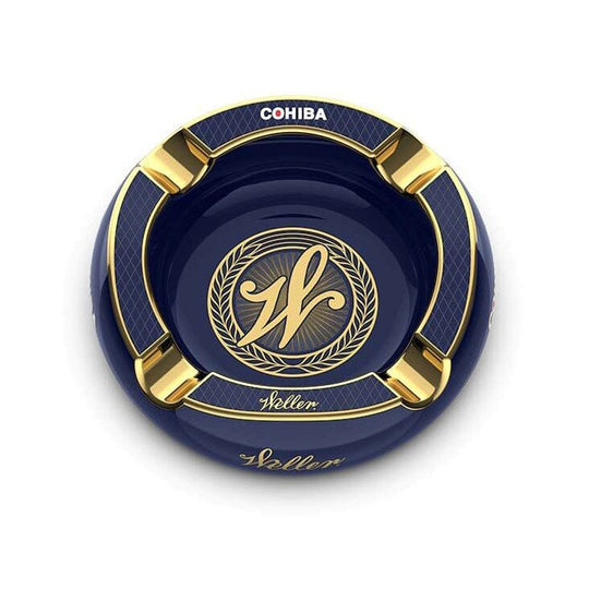 Cohiba Weller LE Blue & Gold Ashtray