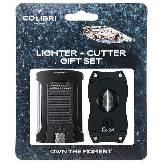 Colibri Daytona Lighter + V-Cut Gift Set