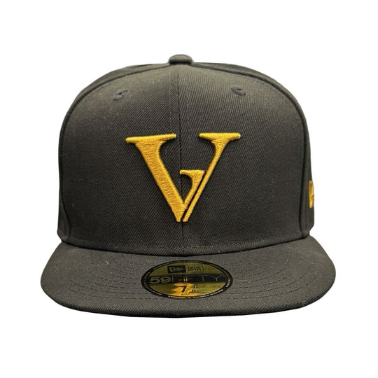 Crowned Heads La Vereda Black Fitted Hat