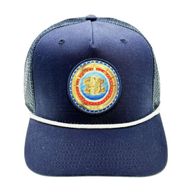 Crowned heads Ozgener Family Blue Meshback Hat