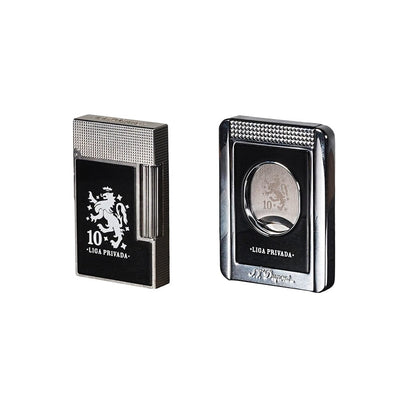 D.E. Liga Privada 10 Aniversario S.T. Dupont Cutter and Lighter Set