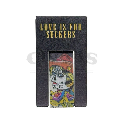 Deadwood Love is for Suckers Leather Cigar Stand