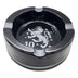 Drew Estate Black Liga Privada Aniversario 10 Ashtray Front View