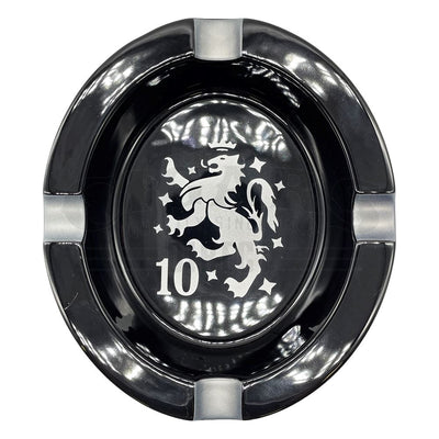 Drew Estate Black Liga Privada Aniversario 10 Ashtray Top View