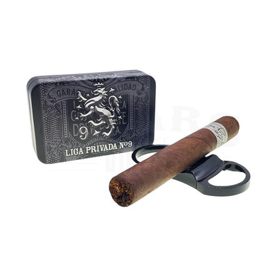 Drew Estate Liga Privada No.9 Metal Cigar Rest and Cutter plus Case