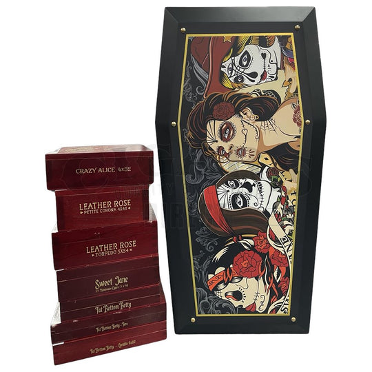 7 Deadwood Boxes + FREE Deadwood Coffin Humidor