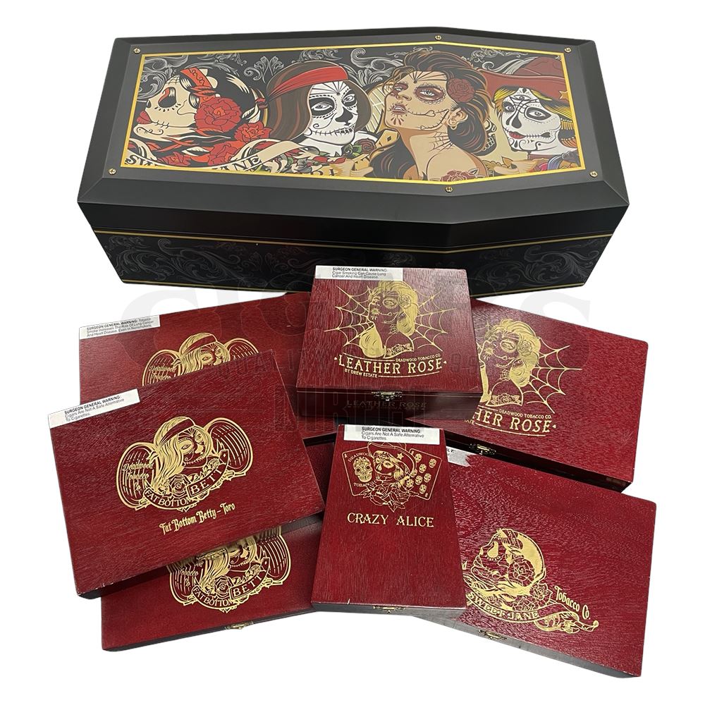 Buy Drew Estate Deadwood Coffin Humidor With Deadwood Cigars Online