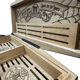 Drew Estate Deadwood Coffin Humidor Cigars are for Lovers