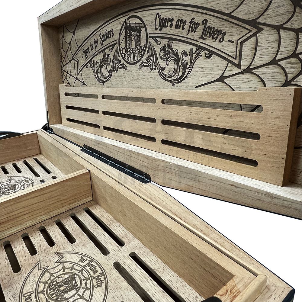Buy Drew Estate Deadwood Coffin Humidor With Deadwood Cigars Online