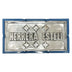 Herrera Esteli Blue with Yellow Metal Ashtray Top View