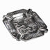 Drew Estate Liga Privada Pewter Ashtray Aniversario Side View