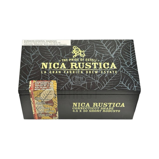 Drew Estate Nica Rustica Shade Short Robusto