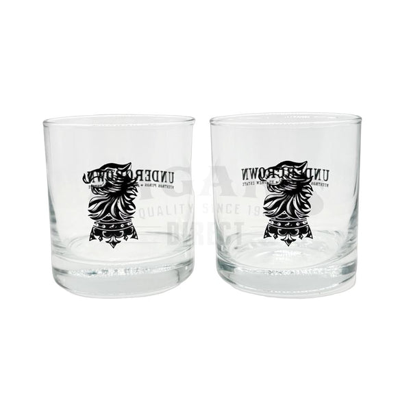 Drew Estate Undercrown Rocks Glasses