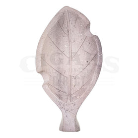 Dunbarton Limited Edition Stone Carved Tobacco Leaf Ashtray Light Pink