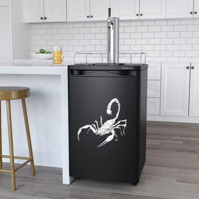 Edgestar Kegerator for Full Size Kegs in Kitchen