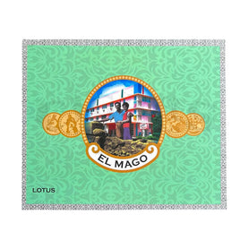 El Mago Cigars Lotus Lancero Closed Box Top View