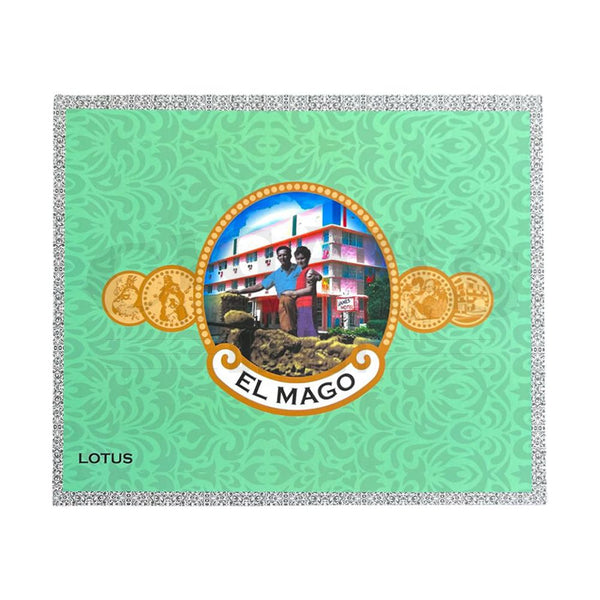 El Mago Cigars Lotus Lancero Closed Box Top View