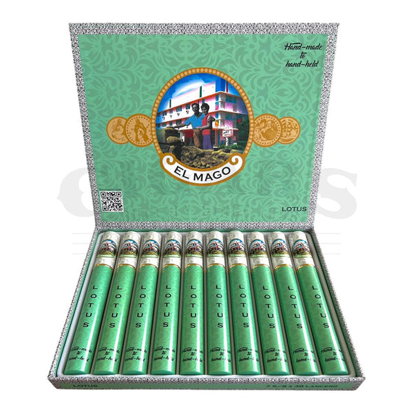 El Mago Cigars Lotus Lancero Open Box